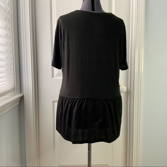 Faded Glory Plus Peplum Tee NWOT - Picture 3 of 8